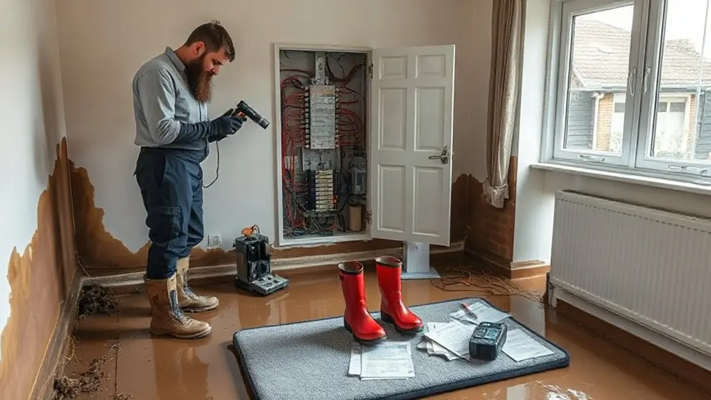 Flood-Damaged Electrics in Folkestone